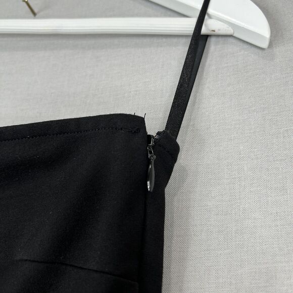 Majorelle Jumpsuit Womens Medium Black One Shoulder Ponte Knit Wide Leg Party - Picture 4 of 15